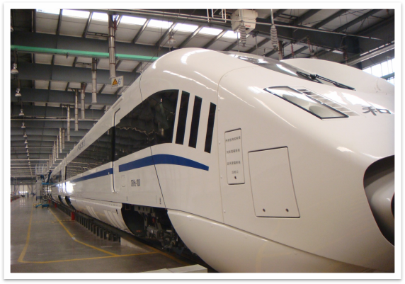 我司為中車設(shè)計的高鐵刮雨器
